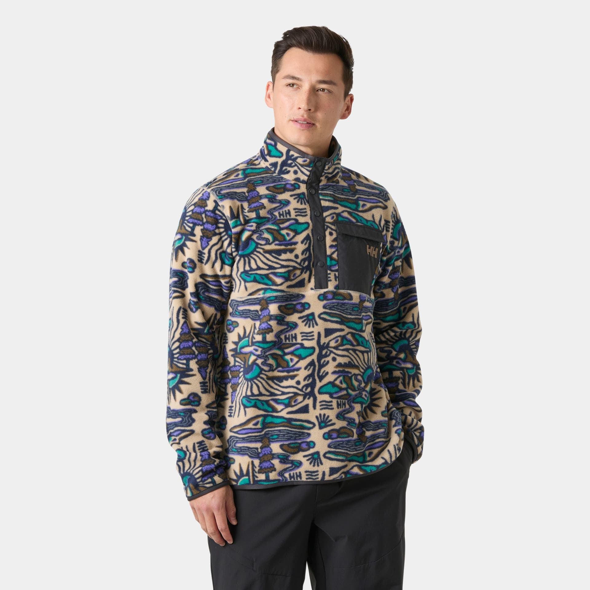 Helly Hansen MARIDALEN PRINTED FLEECE - cor 078