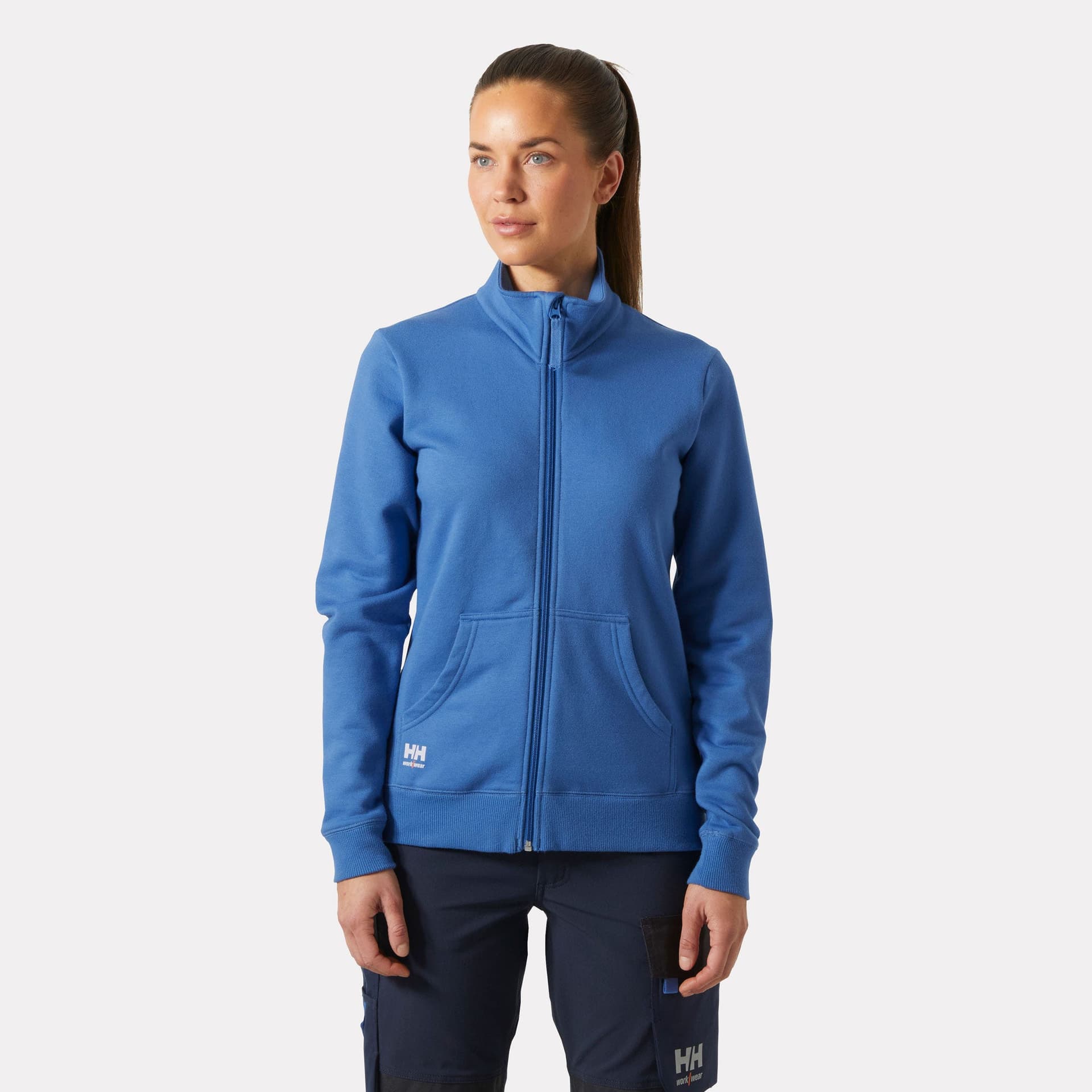 Helly Hansen W CLASSIC ZIP SWEATSHIRT - cor 558