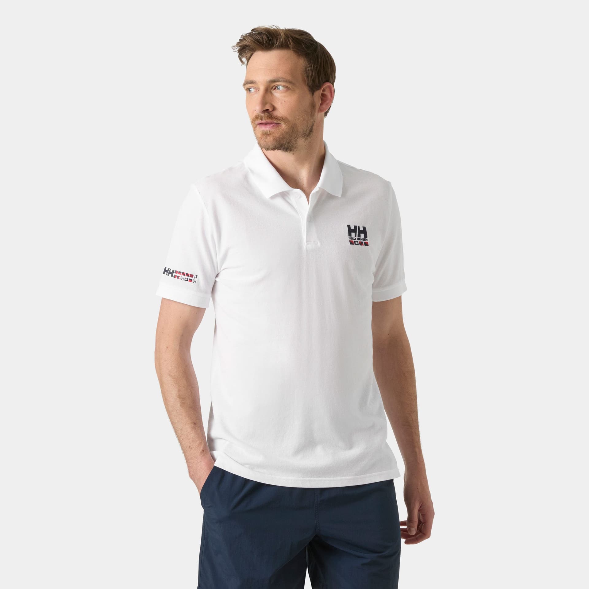 Helly Hansen MESSINA GRAPHIC FITTED POLO - cor 002
