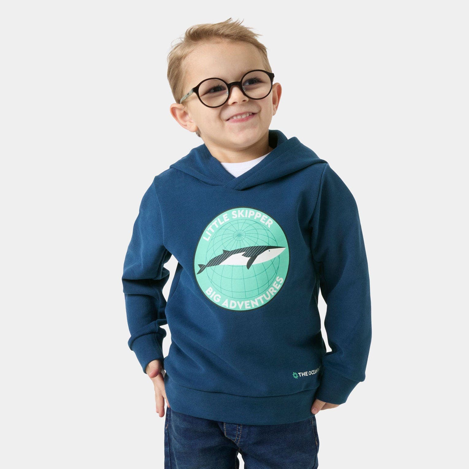 Helly Hansen K/JR THE OCEAN RACE HOODIE - cor 507