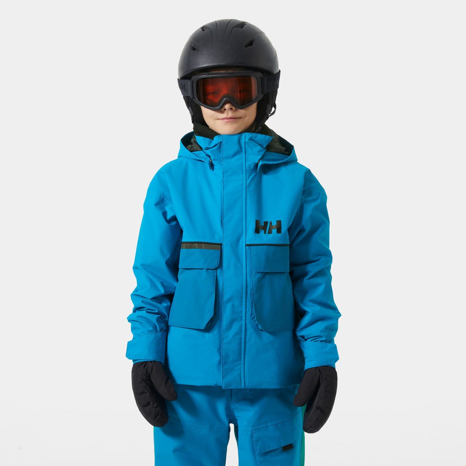 Helly Hansen JR POWDER LT JACKET - cor 578