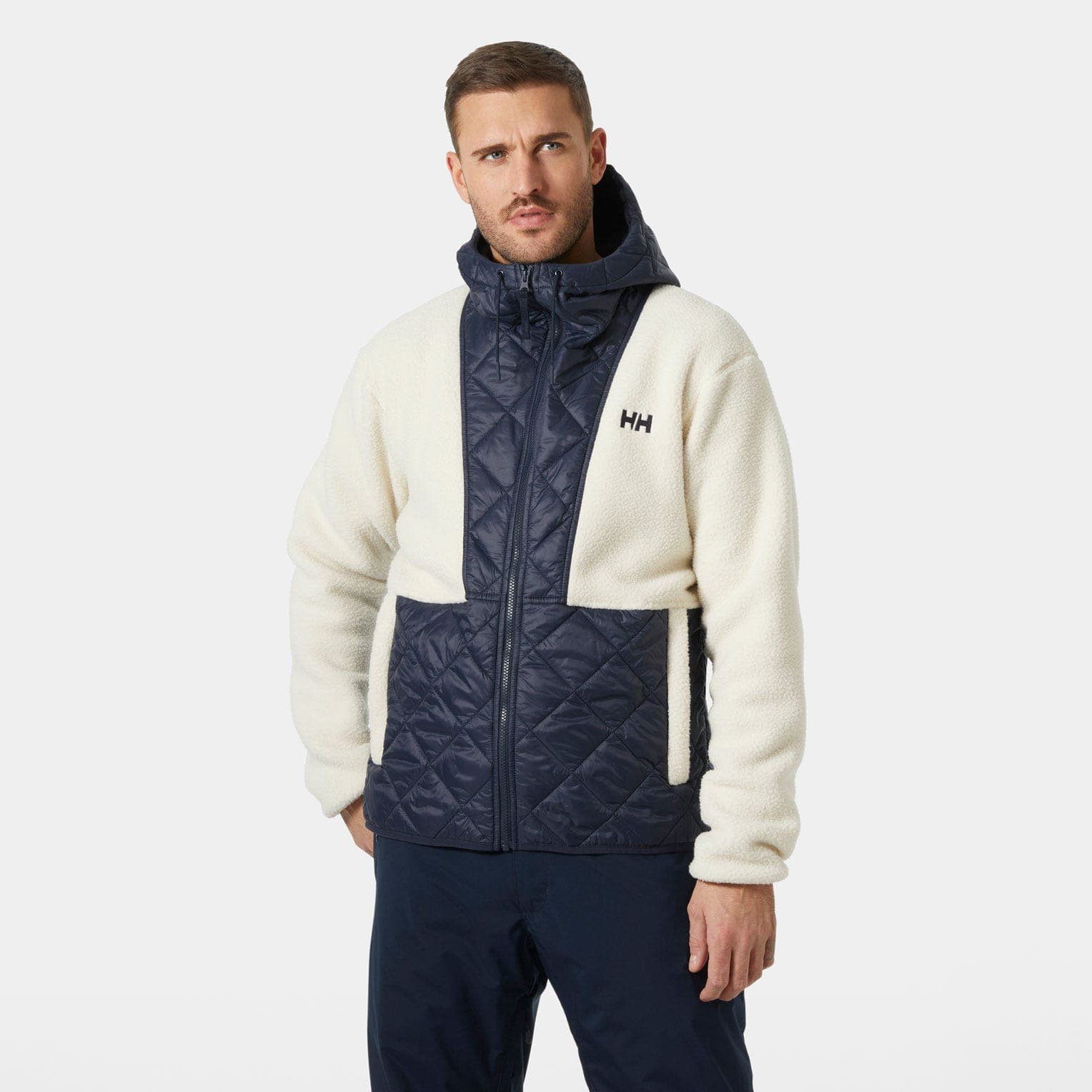 Helly Hansen STOWE HOODED HYBRID JACKET - cor 597