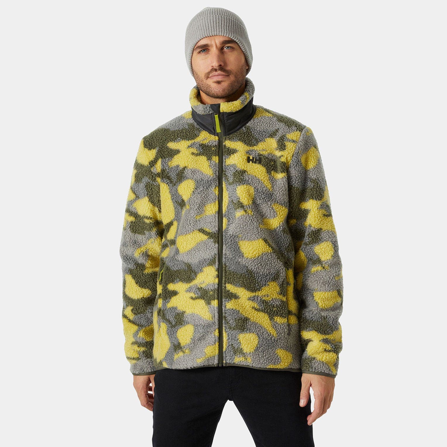 Helly Hansen PANORAMA PRINTED PILE JACKET - cor 452