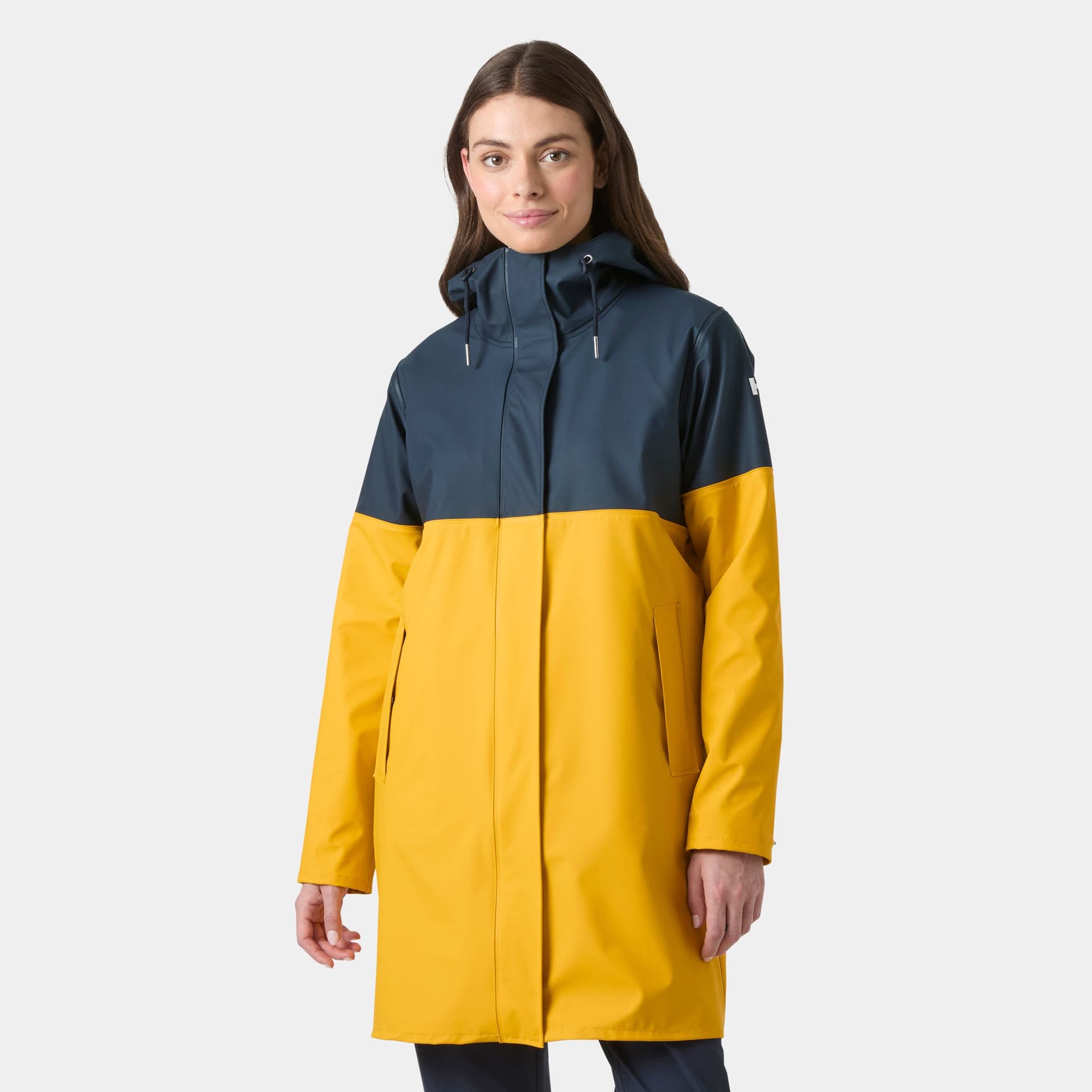 Helly Hansen W MOSS BLOCK PU RAIN COAT - cor 344