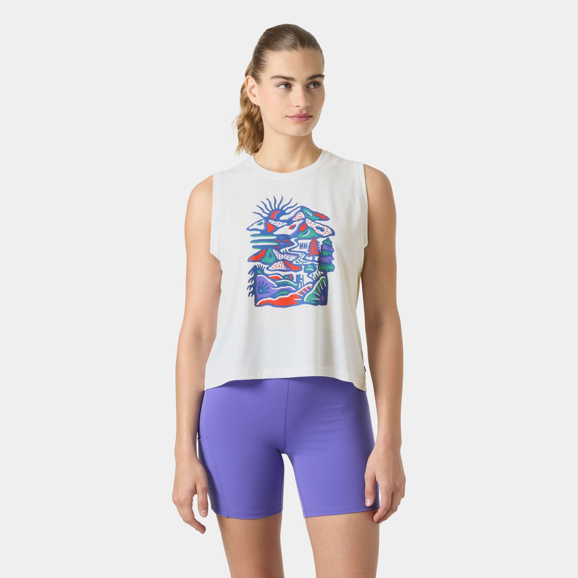Helly Hansen W SKOG GRAPHIC TANK TOP - cor 001