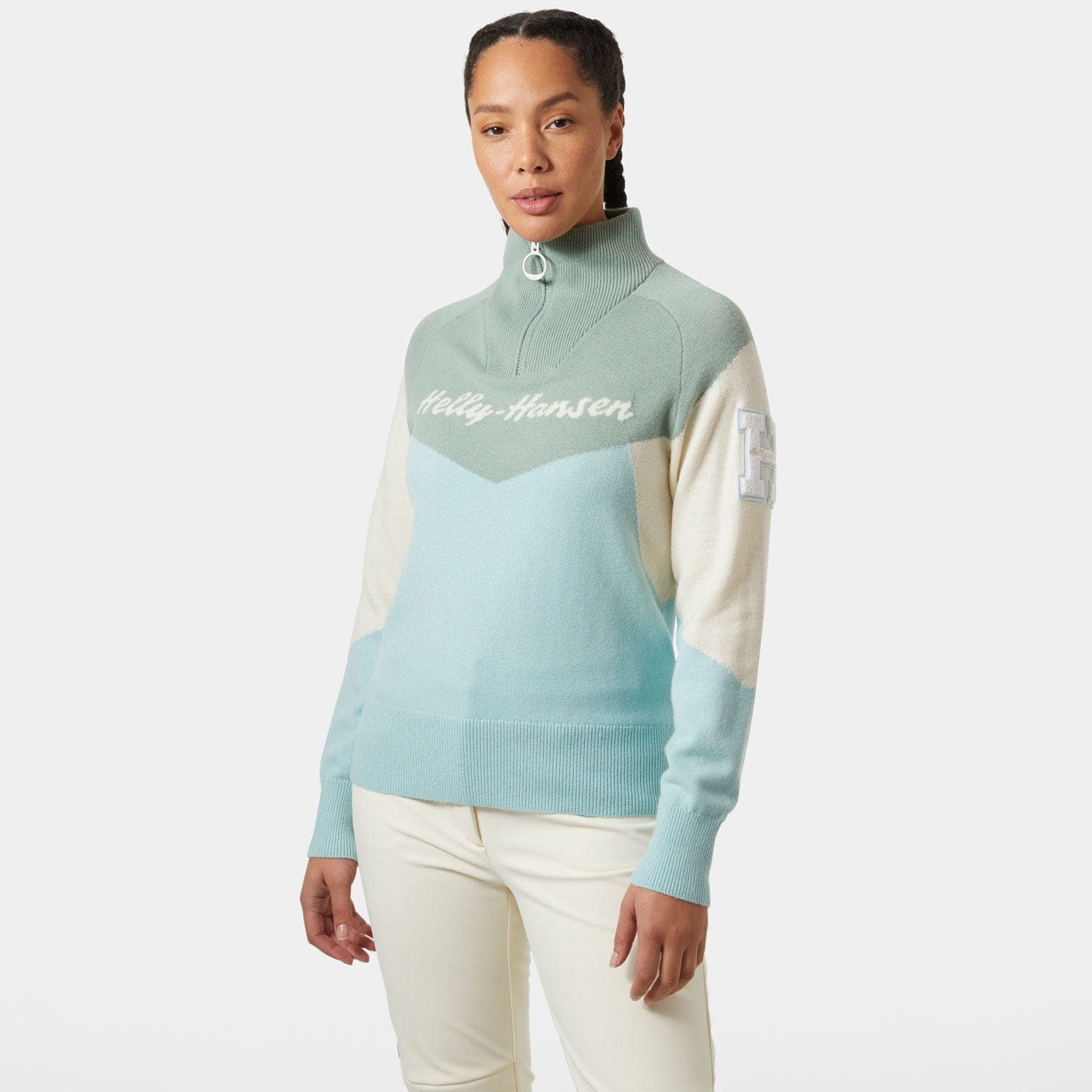 Helly Hansen W APRES KNITTED SWEATER - cor 537